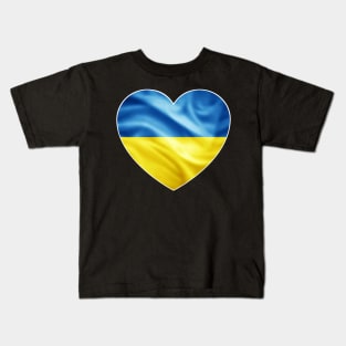 Flag of Ukraine Kids T-Shirt